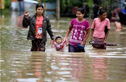 Hàng chục nghìn người phải sơ tán do lũ lụt nghiêm trọng tại Myanmar